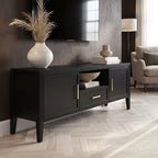 Raven TV Stand with Storage – Wooden TV Unit for TVs Up to 65"