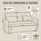 Chelsea Sofa Bed – Modern Pull-Out Sofa Bed with Comfortable Sleeping Space | Best Price in the UK