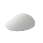 Pebble Frameless Wall Mirror 60cm x 100cm – Appolo Modern Decorative Mirror for Home Interiors