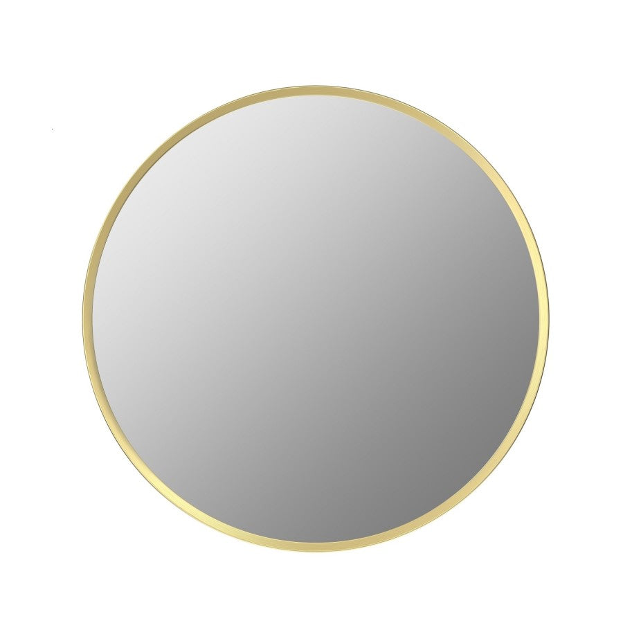 Round Gold Wall Mirror 60cm – Alcor Modern Decorative Mirror for Home Interiors