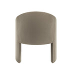 Beige chair on a white background