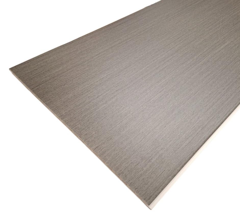 Gray rectangular mat on a white background