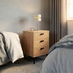 modern table lamp on top.