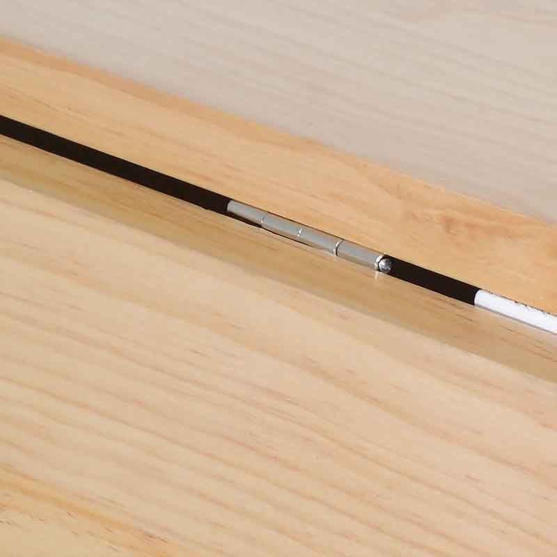 3 Piece Wooden Folding Dining Table Set with 2 Stools – 1020mm White & Pine | Space-Saving Compact Dining Furniture UK